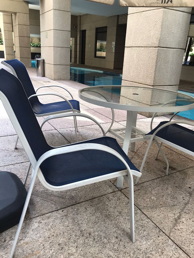 Morada Times Square Moema - Flat em hotel luxuoso