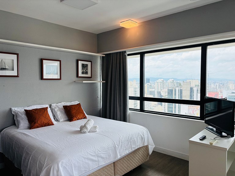 Morada Paulista - Flat em hotel na Av Paulista