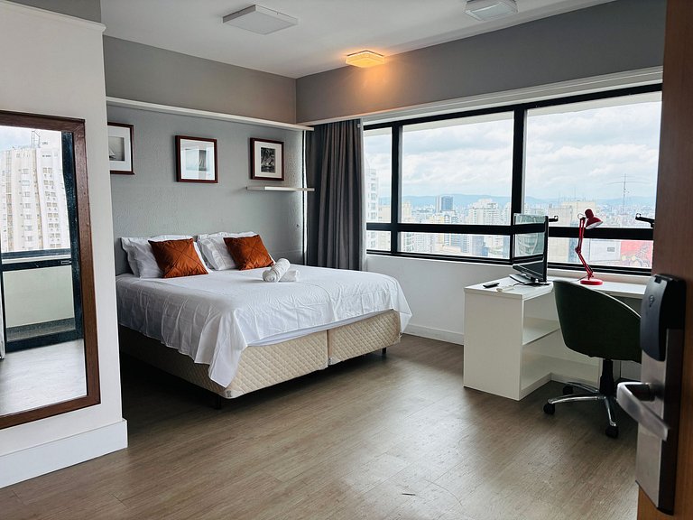 Morada Paulista - Flat em hotel na Av Paulista