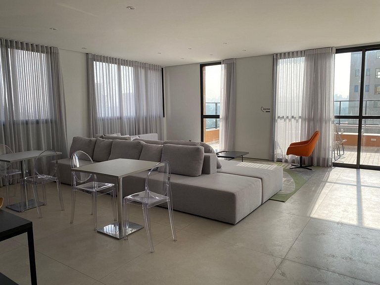 Morada Ibirapuera Park - Studio moderno com localização priv