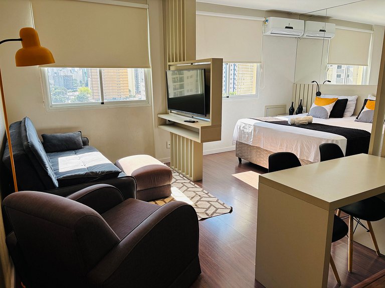 Morada Executive Vila Olímpia II - Flat em hotel moderno em