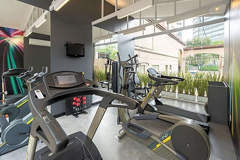 Morada JK Premium - Flat em hotel moderno com localização in