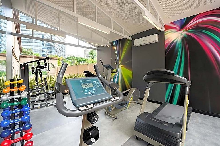 Morada JK Premium - Flat em hotel moderno com localização in