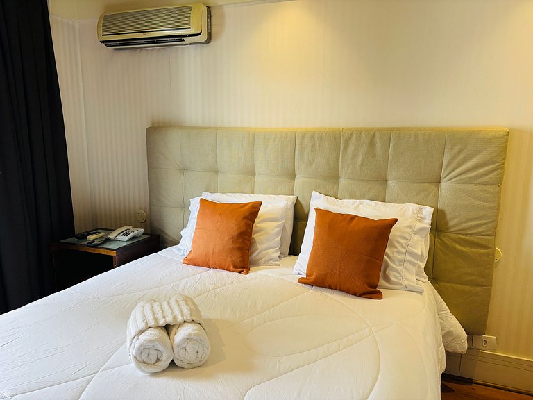 Morada Corbusier Moema - Flat próprio em hotel moderno