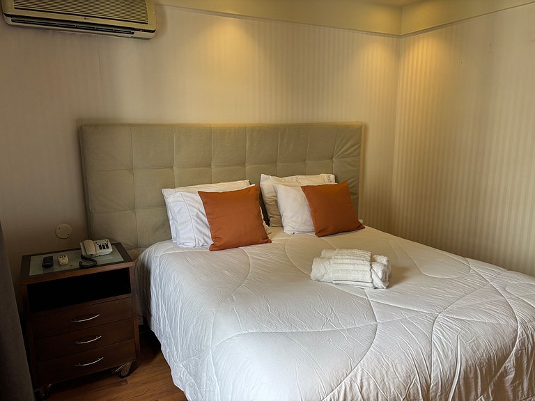 Morada Corbusier Moema - Flat próprio em hotel moderno