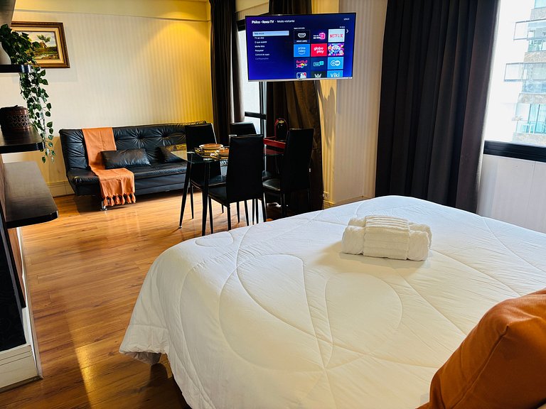 Morada Corbusier Moema - Flat próprio em hotel moderno