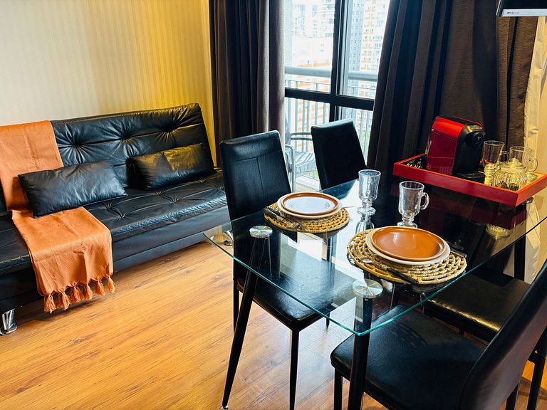 Morada Corbusier Moema - Flat próprio em hotel moderno