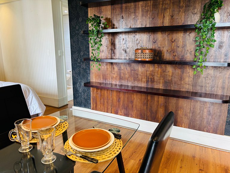 Morada Corbusier Moema - Flat próprio em hotel moderno