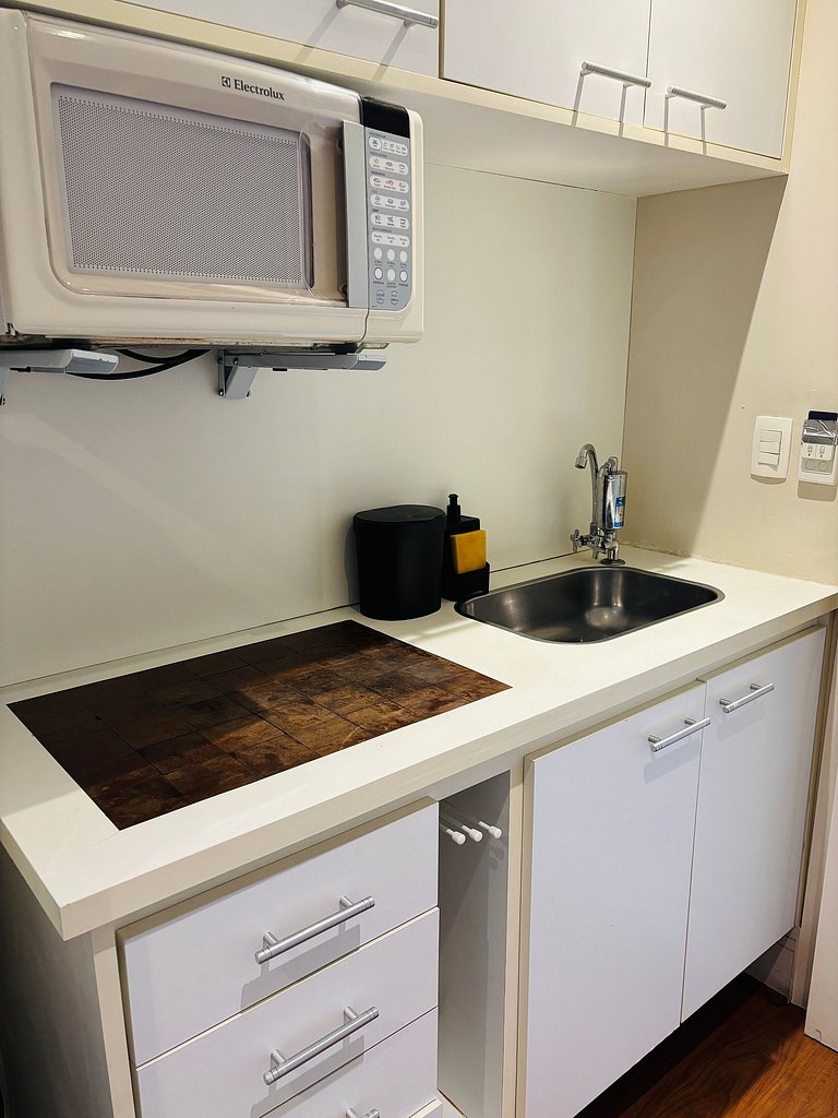 Morada Corbusier Moema - Flat próprio em hotel moderno