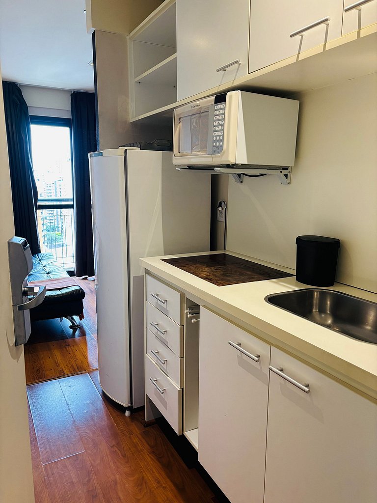 Morada Corbusier Moema - Flat próprio em hotel moderno