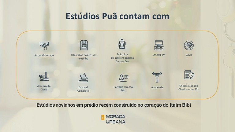 Estúdios Puã (Novos)-Service flat by Morada Urbana