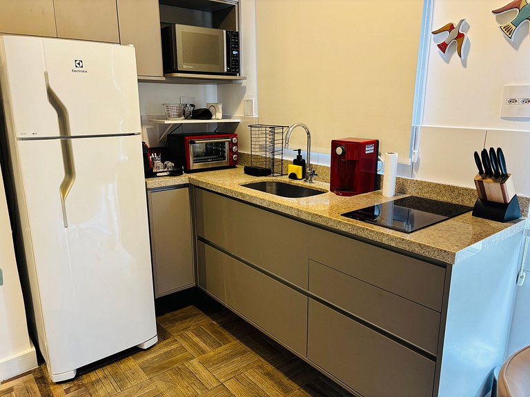 Morada JK - Flat em frente ao Corporate Towers