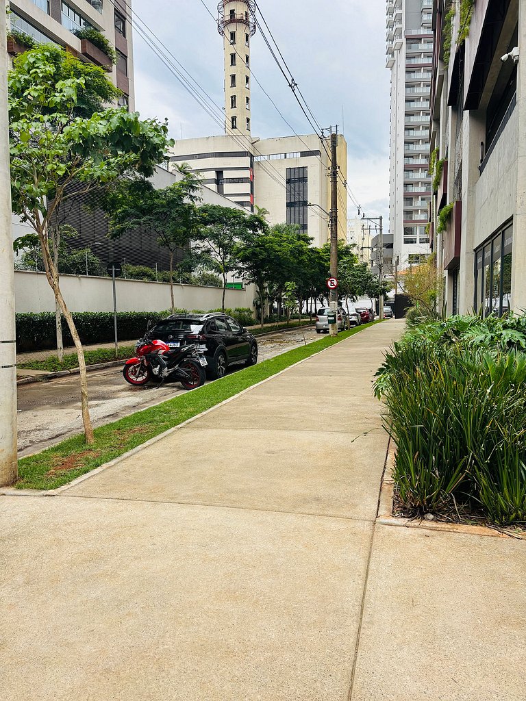 Morada Brooklin - Estúdio moderno próx. Av.Morumbi