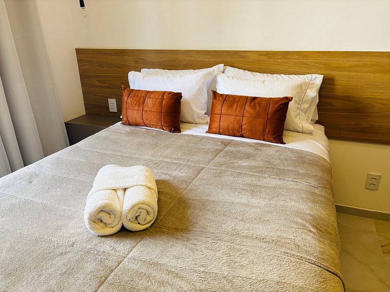 Morada Brooklin - Estúdio moderno próx. Av.Morumbi