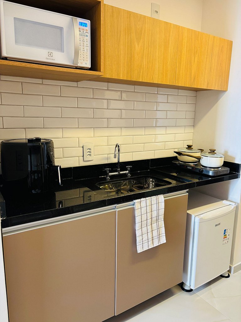 Morada Brooklin - Estúdio moderno próx. Av.Morumbi