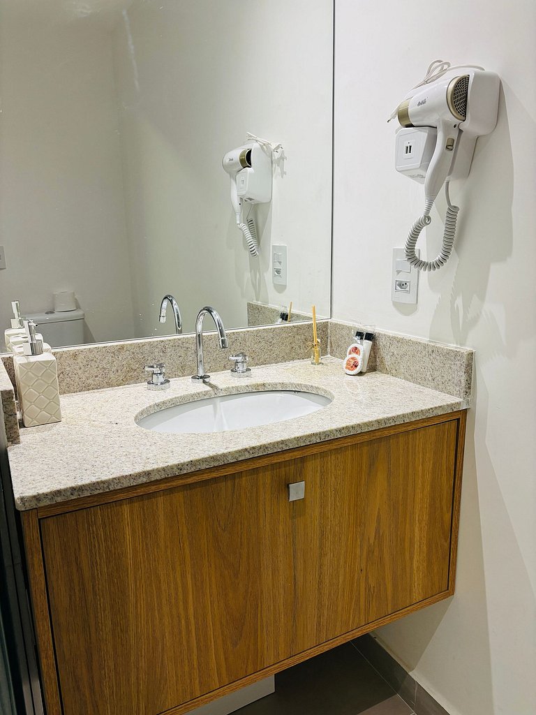 Morada Brooklin - Estúdio moderno próx. Av.Morumbi