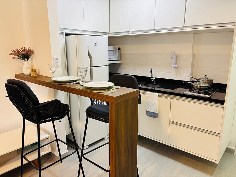 Morada JK - Flat em frente ao Corporate Towers I