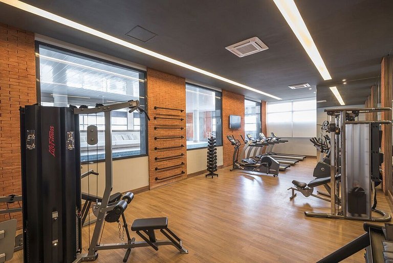 Morada Upper Itaim - Studio moderno com piscina próximo à Fa