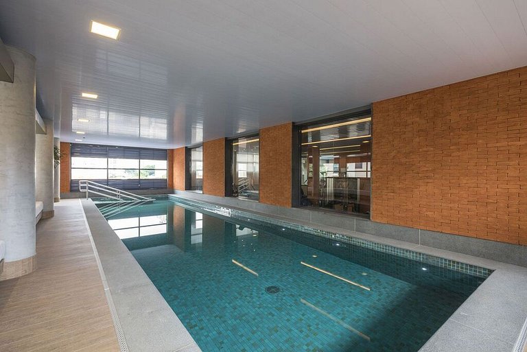 Morada Upper Itaim - Studio moderno com piscina próximo à Fa