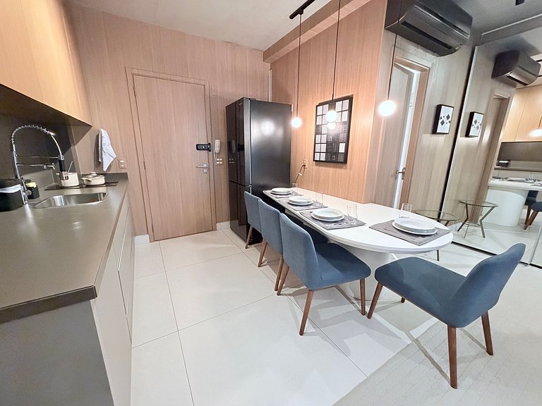 Morada Upper Itaim - estúdio com garagem e piscina