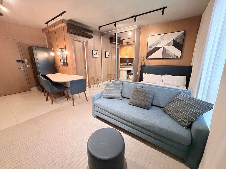 Morada Upper Itaim - Studio moderno com garagem e piscina pr