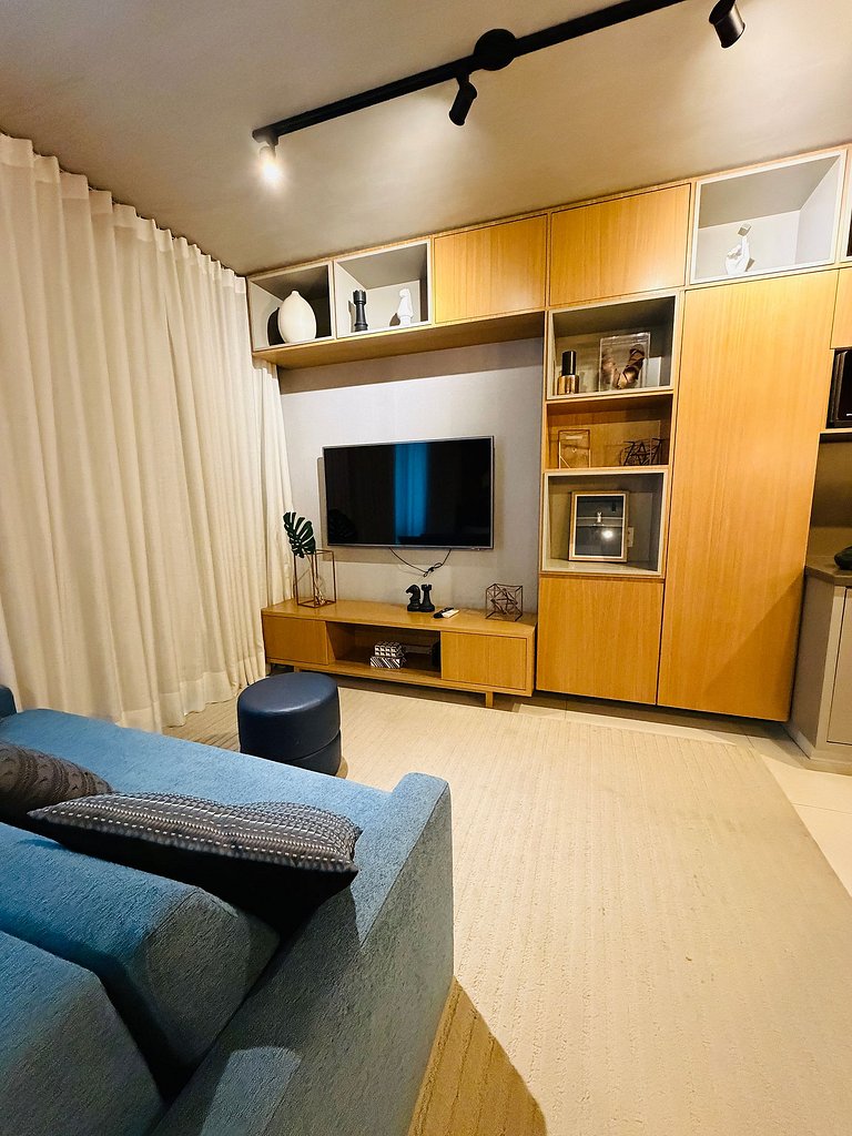Morada Upper Itaim - estúdio com garagem e piscina
