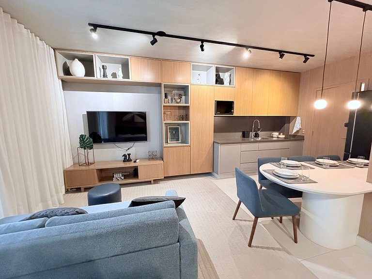 Morada Upper Itaim - Studio moderno com garagem e piscina pr