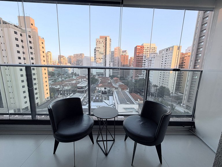 Morada Upper Itaim - Studio moderno com garagem e piscina pr