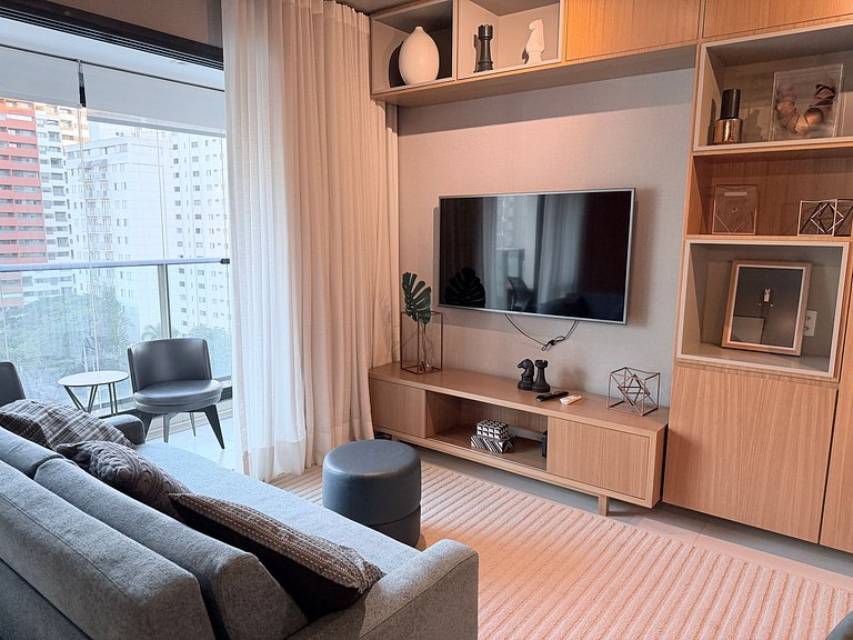 Morada Upper Itaim - Studio moderno com garagem e piscina pr