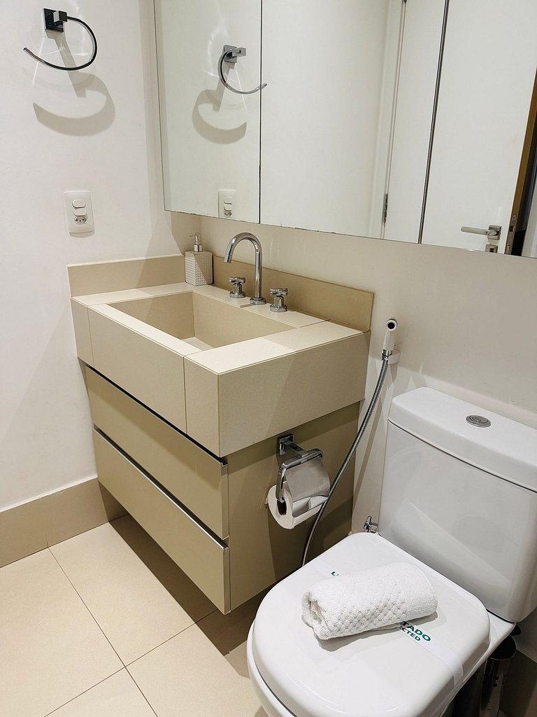 Morada Upper Itaim - Studio moderno com garagem e piscina pr